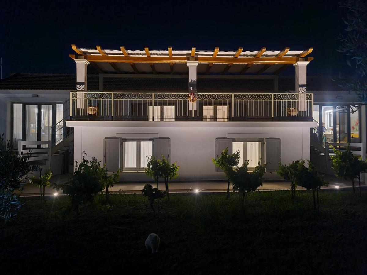 Apollonides Seafront Villa1 Aoede Lixouri Bagian luar foto