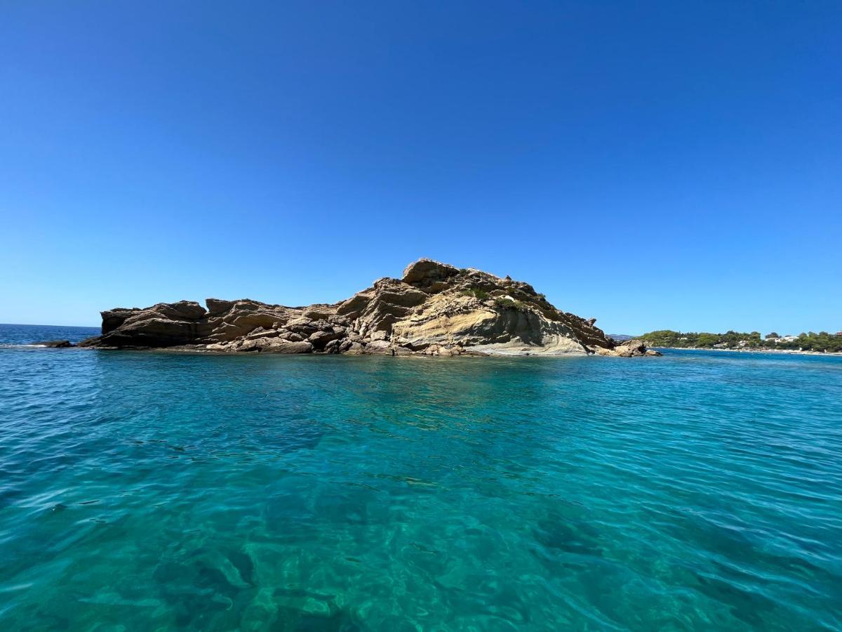 Apollonides Seafront Villa1 Aoede Lixouri Bagian luar foto