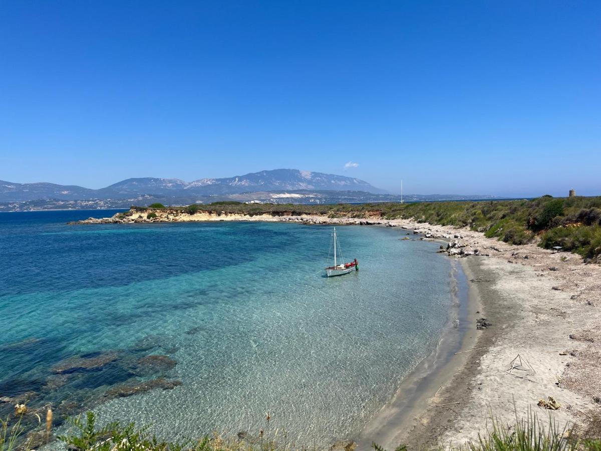 Apollonides Seafront Villa1 Aoede Lixouri Bagian luar foto